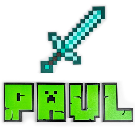 KAJAWIS LETKA 3D dekorácie stojace písmená v štýle LEGO NAME LETTER ECO
