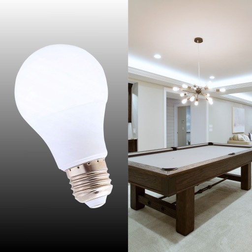LED ŽIAROVKA E27 A60 7W = 60W STUDENÁ FARBA 6500K ZVYŠUJE PRODUKTIVITU