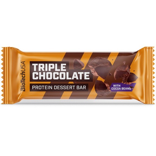 BioTech proteínová tyčinka 50g triple choco
