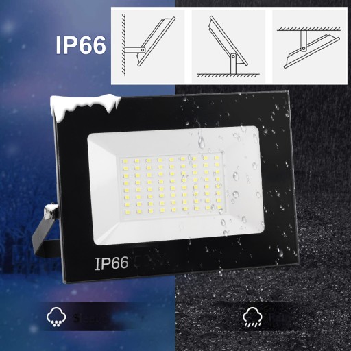 Halogénová reflektorová pracovná lampa vodotesný LED reflektor PREMIUM