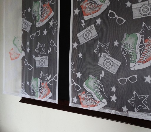 MG ZÁCLONSKÁ PANEL žakárové TENISKY FARBA šírka 80cm 1m