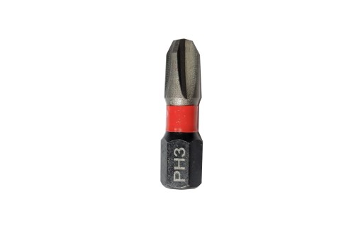 RÁZOVÝ BIT NÁRAZOVÁ OCEL S2 PH-3 PHILLIPS 25MM