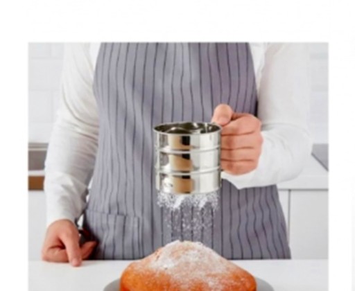 Sitko, hrnček, sitko na preosievanie múky*cukor, kakao