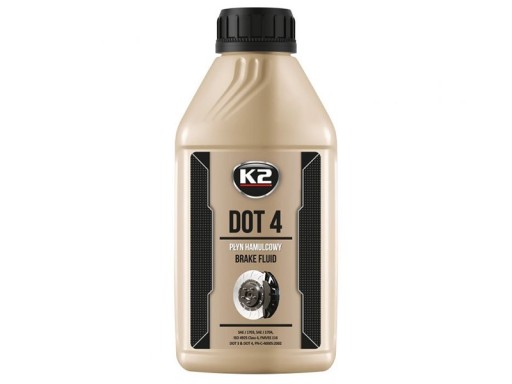 Brzdová kvapalina DOT4, 0,5 l