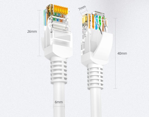 LAN ETHERNET RJ45 UTP KÁBEL 5M KÁBL