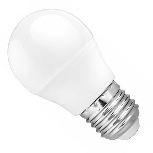 G45 E27 4W SMD LED žiarovka, neutrálna biela guľa