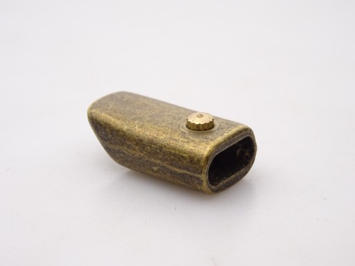Kovový hrot na zámok 9 mm staré zlato 1 kus