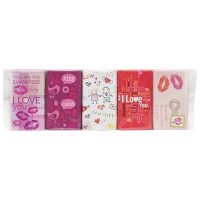 Maitre Truffout Love Chocolates 5x15g
