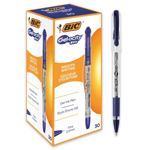 Modré gélové pero BIC CEL1010265