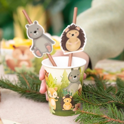 HRNČEKY pre ročné a narodeninové Forest Friends 220ml 6 ks