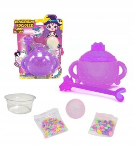 ENCHANTED CAULDEL Fizzy Witchy Glut Purple Magic Potion EPEE