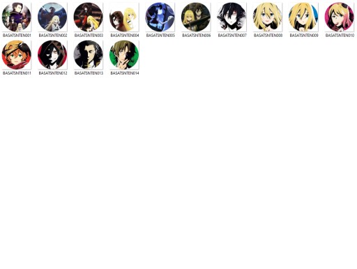Manga Satsuriku no Tenshi špendlíky VEĽKÝ VÝBER