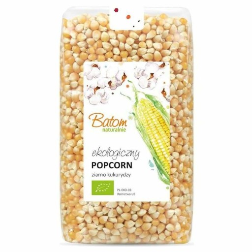 Kukurica na popcorn bio 1kg - BATOM