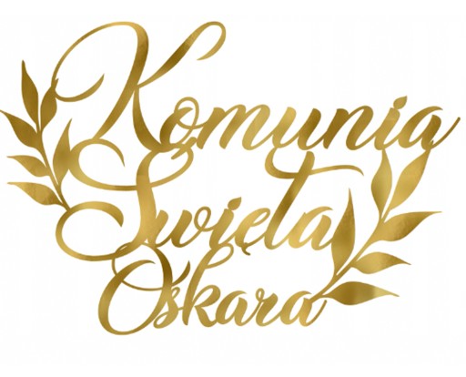 TOPPER tortový vrch 1. sväté prijímanie + NAME
