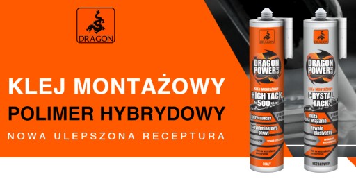 DRAGON Dragon Power montážne lepidlo hybridný polymér WHITE 20g blister