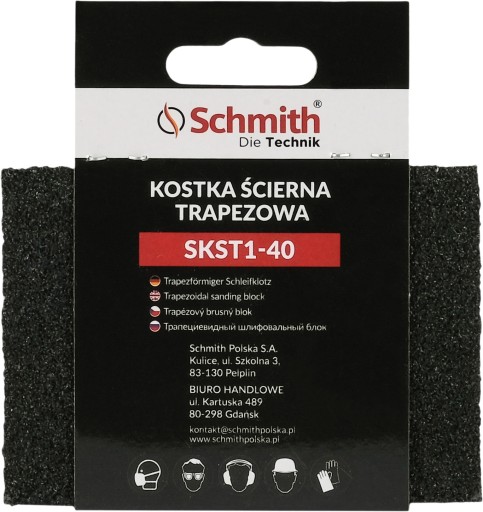 Trapézová brúsna kocka 70x100x25 P40