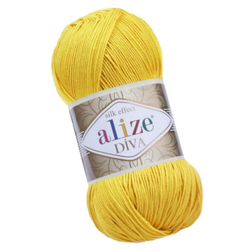 Priadza Diva - 110 Yellow Alize