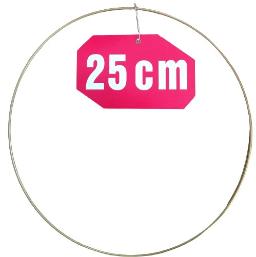 ZLATÝ MATNÝ prsteň/ráfik na lapače snov/makramé 25cm
