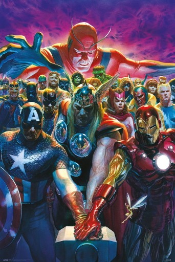 Plagát Marvel Avengers 61x91,5 cm
