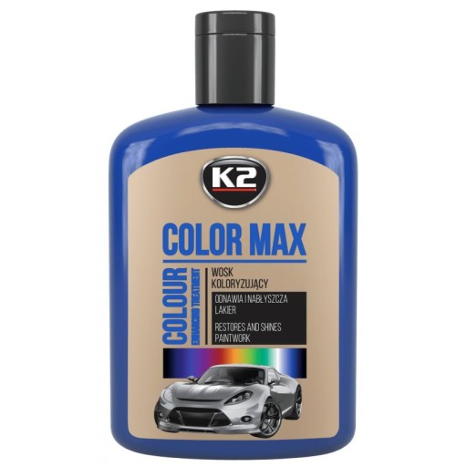 K2 COLOR MAX 200 ML MODRÁ FARBICIA VOSK