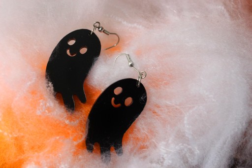 HALLOWEENSKÉ NÁUŠNICE Ghosts, 2 ks
