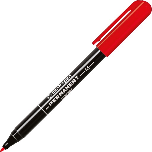 CENTROPEN MARKER PERMANENT 2846 1 MM ČERVENÝ 612279