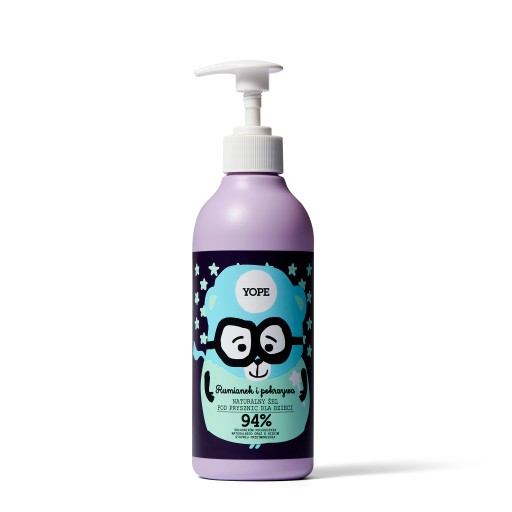YOPE Prírodný detský sprchový gél Harmanček a žihľava 400ml