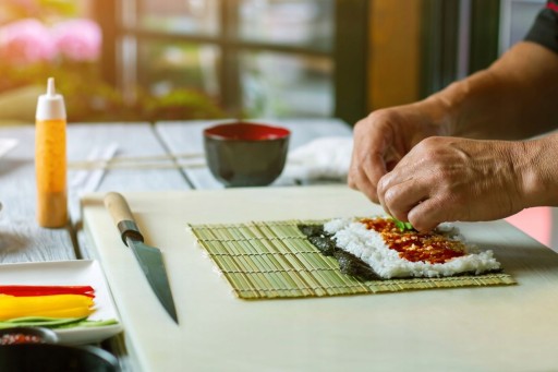 SUSHI ROLLING MAT SUSHI BAMBOO ROLL