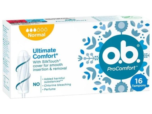 JOHNSON OB ProComfort Tampóny NORMAL 16 kusov