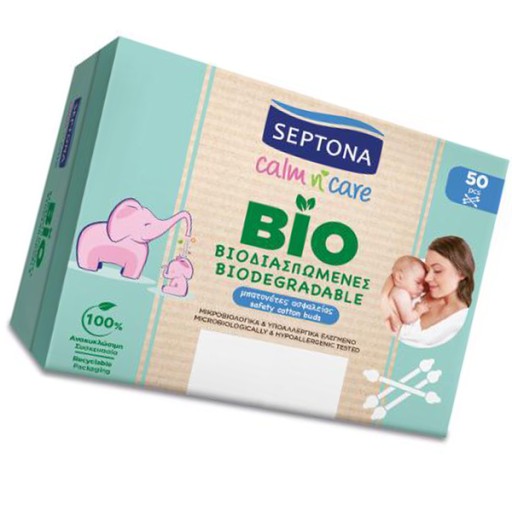 Biologicky odbúrateľné tyčinky pre deti, 50 ks