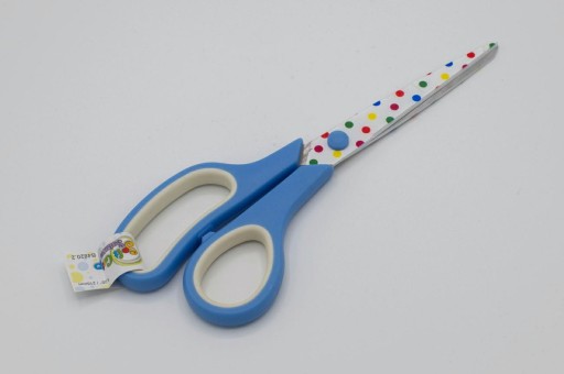 NOŽNICE KRAJČÍRSKE 21 cm BODKY