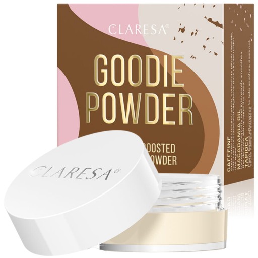 Claresa Goodie Powder sypký matujúci púder na oči s kofeínom tapioka