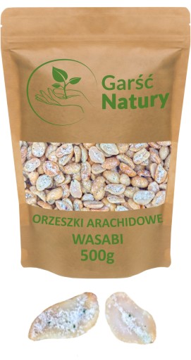 ARAŠIDY 0,5kg pražené arašidy S PIKÁTNYM WASABI