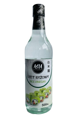 Biely ryžový ocot na sushi, šaláty, marinády 500 ml