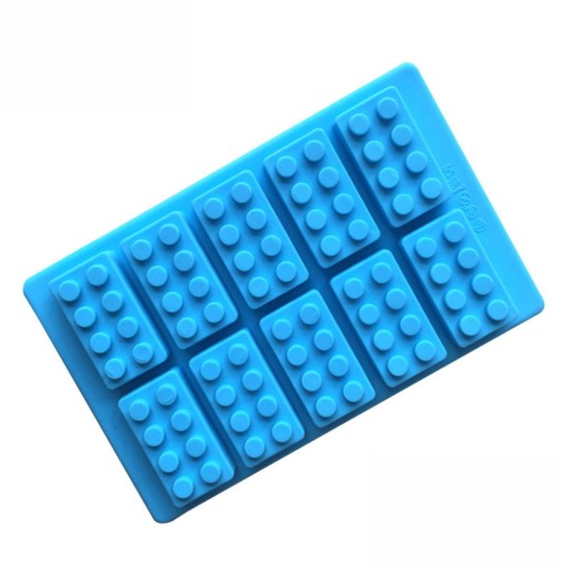 Silikónová forma na mydlá LEGO BRICKS 10 ks.