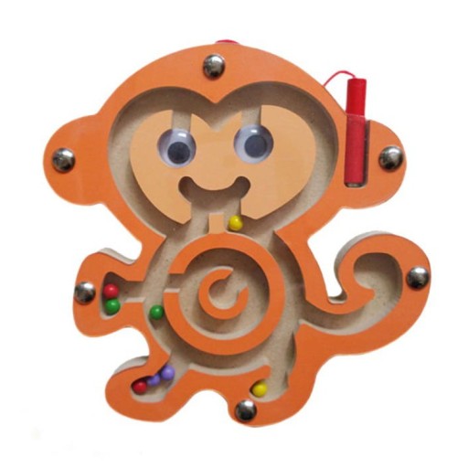 V2 MAGNETICKÉ LABYRINTOVÉ GULE ZVIERATÁ S MAGNETOVOU LOGICKOU HROU WZ