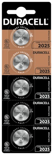 DURACELL 1 lítiová batéria CR2025 LÍTIOVÁ 3V DL2025