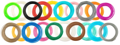 PLA NÁPLNE 3D FILAMENTOVÉ PERO 100m MIX
