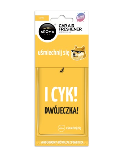 AROMA PRÍvesok do auta, CYKÁM DVA MEM VANILKA
