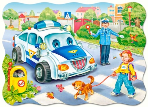 HÁDANKA 30 HÁDANKA PRE DETI AUTOPOLIACIA CESTA DO ŠKOLY 4+ KOLEČKO