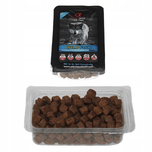 Krmivo Alpha Spirit WILD FISH 200g Polomäkké