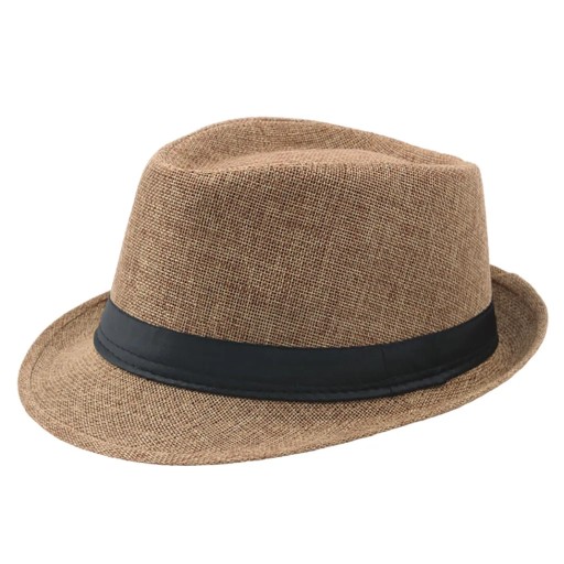 LETNÁ ČIAPKA FEDORA so stuhou na plážové mesto letné unisex RÔZNE FARBY