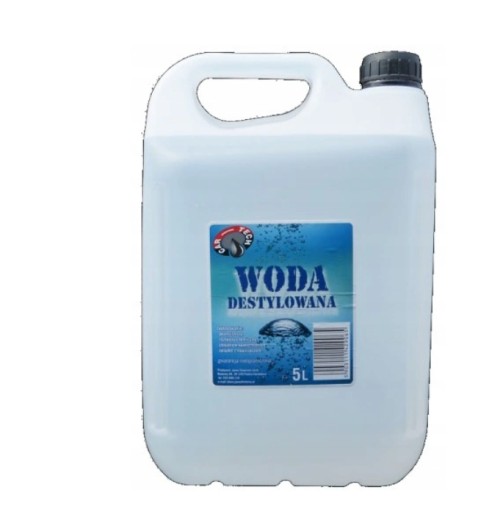 VYSOKO ČISTÁ DESTILOVANÁ VODA PRE AUTOKLÁV 5L