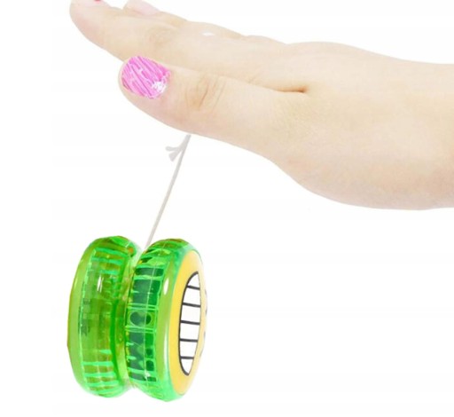 ŽIARENÉ JO-YO PRE DETI EMÓCIE ÚSMEVY LED FACEBOOKY LED FAREBNÉ SVETLÁ