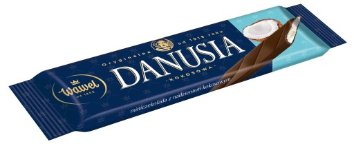 MINIčokoládová tyčinka Danusia Kokosowa 38g Wawel