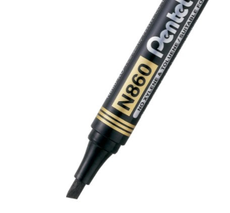 Permanentný popisovač PENTEL N860 čierny