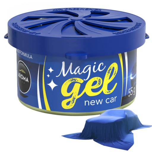 VÔŇA DO AUTA AROMA GÉL CAR MAGIC NOVINKA GÉL S VÔŇOU DO AUTA