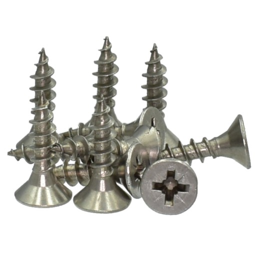 3x20 NEREZ NEREZ NEREZ KUŽELOVÉ SKRUTKY DO DREVA A2 SKRUTKA 25 KS