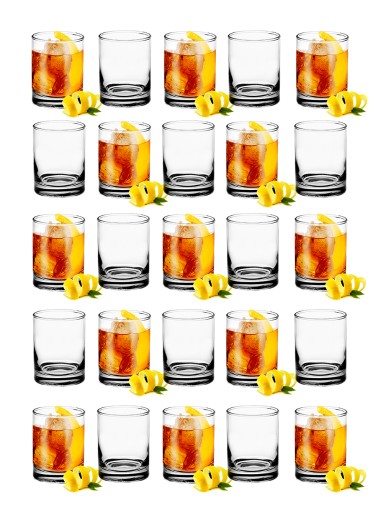 Shot Glasmark Krosno pohár tinktúra na vodku 50ml
