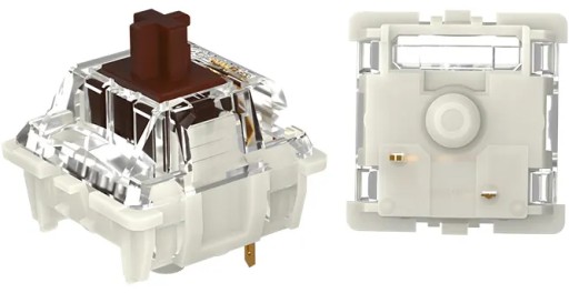 Gateron BROWN SWITCH Mechanické spínače 5 ks